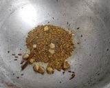 A picture of step 4 of Dahi curry.