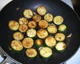 A picture of step 4 of Pinchos: Marinated Zucchini.