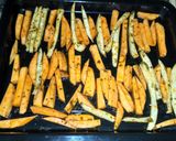 Foto langkah ke 2 dari resep Sweet potato fries (ubi jalar).