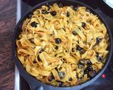 Foto del paso 4 de la receta: Tallarines con pollo y parmesano