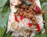 Foto langkah ke 7 dari resep Nasi liwet bakar ayam kemangi.