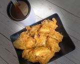 A picture of step 5 of Egg tofu.
