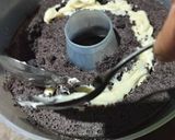 Foto langkah ke 6 dari resep Bolu Ketan Hitam Keju Lumer.