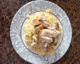Foto del paso 5 de la receta: Arroz revuelto con huevo y pollo