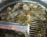 A picture of step 9 of Haryali Murg.