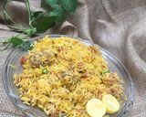 A picture of step 9 of Tawa Biryani.