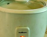 A picture of step 4 of Kollu pulao (Horse gram pulao).