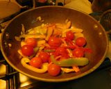 A picture of step 2 of Peperonata.