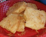 A picture of step 4 of Fried yam with egg.