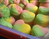 Foto langkah ke 6 dari resep Bolu kukus mawar.