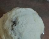 A picture of step 9 of Custard chocolate ball pudding.