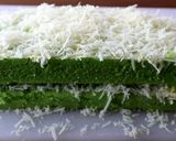 Foto langkah ke 5 dari resep Bolu kukus pandan 2 telor.