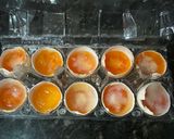 Hình bước làm 2 của món Trứng muối siêu tốc 24h