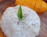 Foto langkah ke 4 dari resep Mango Sticky Rice (Ketan Mangga) - Rice Cooker.