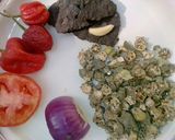 A picture of step 1 of Miyar kubewa busashshe by mmn Khaleel's kitchen.