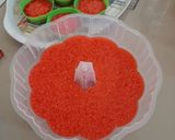 Foto langkah ke 2 dari resep Puding lumut merah putih.