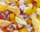 Hình bước làm 3 của món Pizza bò băm dứa