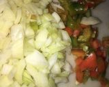 Foto del paso 1 de la receta: Pasta en salsa de tomate y carne molida 🍝