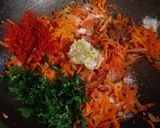 A picture of step 3 of Carrot-Onion Potli.