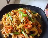 Foto langkah ke 5 dari resep Kol tuna diet -rasa mi goreng.