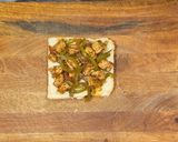 A picture of step 10 of Chicken Cheese Fajita Sandwich.