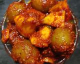 બાફેલા ગુંદા કેરીનું ખાટું અથાણું (Bafela Gunda Keri Khatu Athanu Recipe In Gujarati) રેસીપી સ્ટેપ11ફોટો