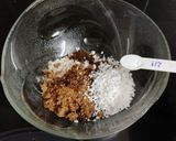 A picture of step 1 of Wheat flour fritters.