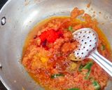 A picture of step 2 of Butter paneer masala BHURJI 😋.