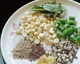 A picture of step 2 of Whole Jowar Upma in Pressure cooker.