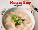 Foto langkah ke 4 dari resep Soup Pangsit Udang Ayam / Wonton Soup.