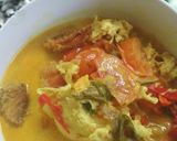 Foto langkah ke 4 dari resep Ikan Asin Masak Santan.