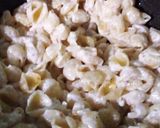 A picture of step 8 of Garlic Butter Pasta.