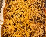 A picture of step 2 of Ground beef Enchilada Casserole.