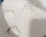 A picture of step 8 of Penne alfredo pasta.