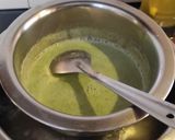 A picture of step 5 of Beetroot Carrot and Mint layer pudding.