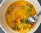 รูปขั้นตอนการทำที่ 1 ของ ไข่เจียวทรงเครื่อง