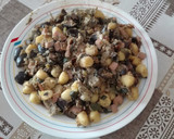 Foto del paso 9 de la receta: Revuelto de ñoquis, calabacín y berenjenas