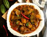 Chingri diye Aloo Potoler Dalna (Parwal Prawns Curry - Bengali style) recipe step 8 photo