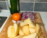 Foto del paso 3 de la receta: Costillas de cerdo a la sidra natural con salsa de manzana y mandarina