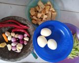 Foto langkah ke 1 dari resep Lontong Sayur.