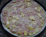 Foto del paso 5 de la receta: Tarta de jamón, cebolla y queso