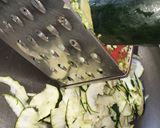 Mézes cukkini, pörkölt hússal, bulgurral recept fázis 4 fotója