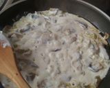 Foto del paso 4 de la receta: Spaghetti a la crema de champiñones