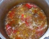 A picture of step 1 of Alo gosht shorba.