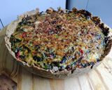 Foto del paso 9 de la receta: Tarta de espinaca con masa saludable 🤤