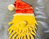 A picture of step 3 of Christmas Santa Pull a Part Bread.