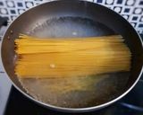 Foto langkah ke 2 dari resep Spaghetti Brulee.