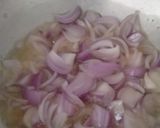 A picture of step 2 of Carrot pulav.