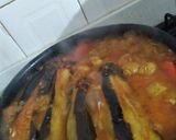 عکس مرحله 3 از دستور برنج با مشته بادمجون🍆🥓🍅