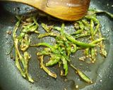 A picture of step 4 of Pan Fried crunchy Chillies by Nancy.